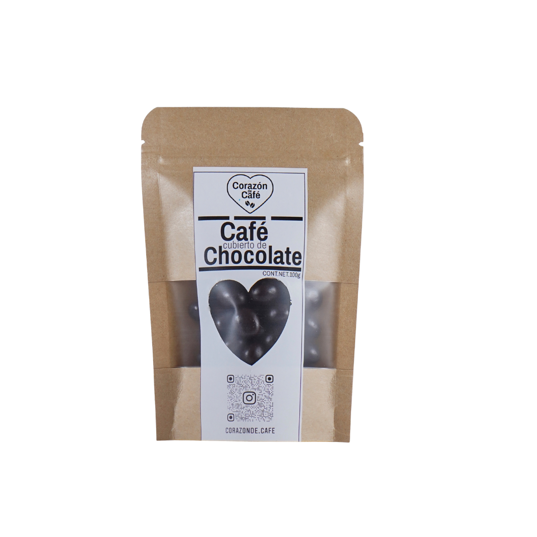 Café tostado cubierto de Chocolate