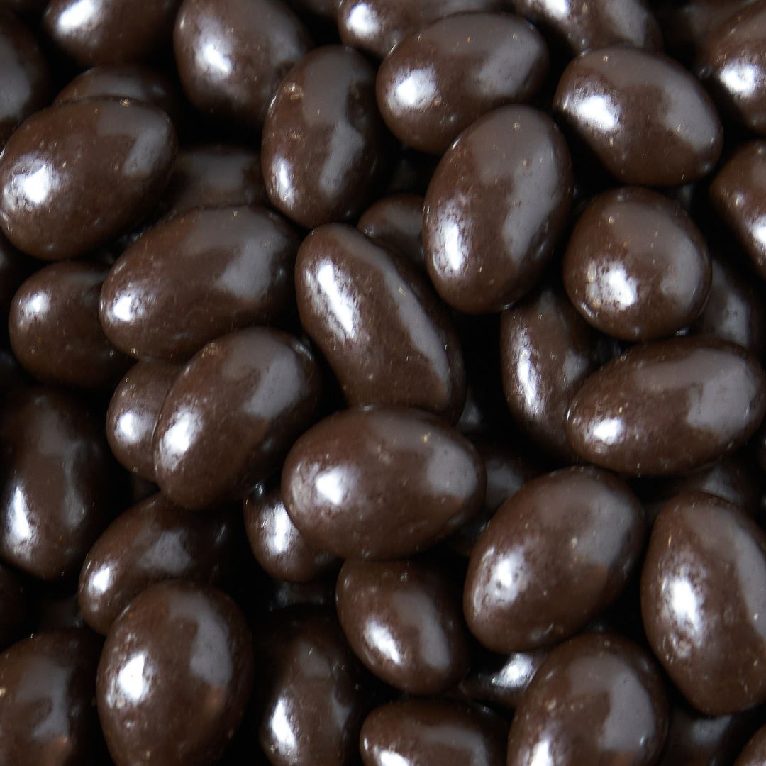 Almendras cubiertas de chocolate